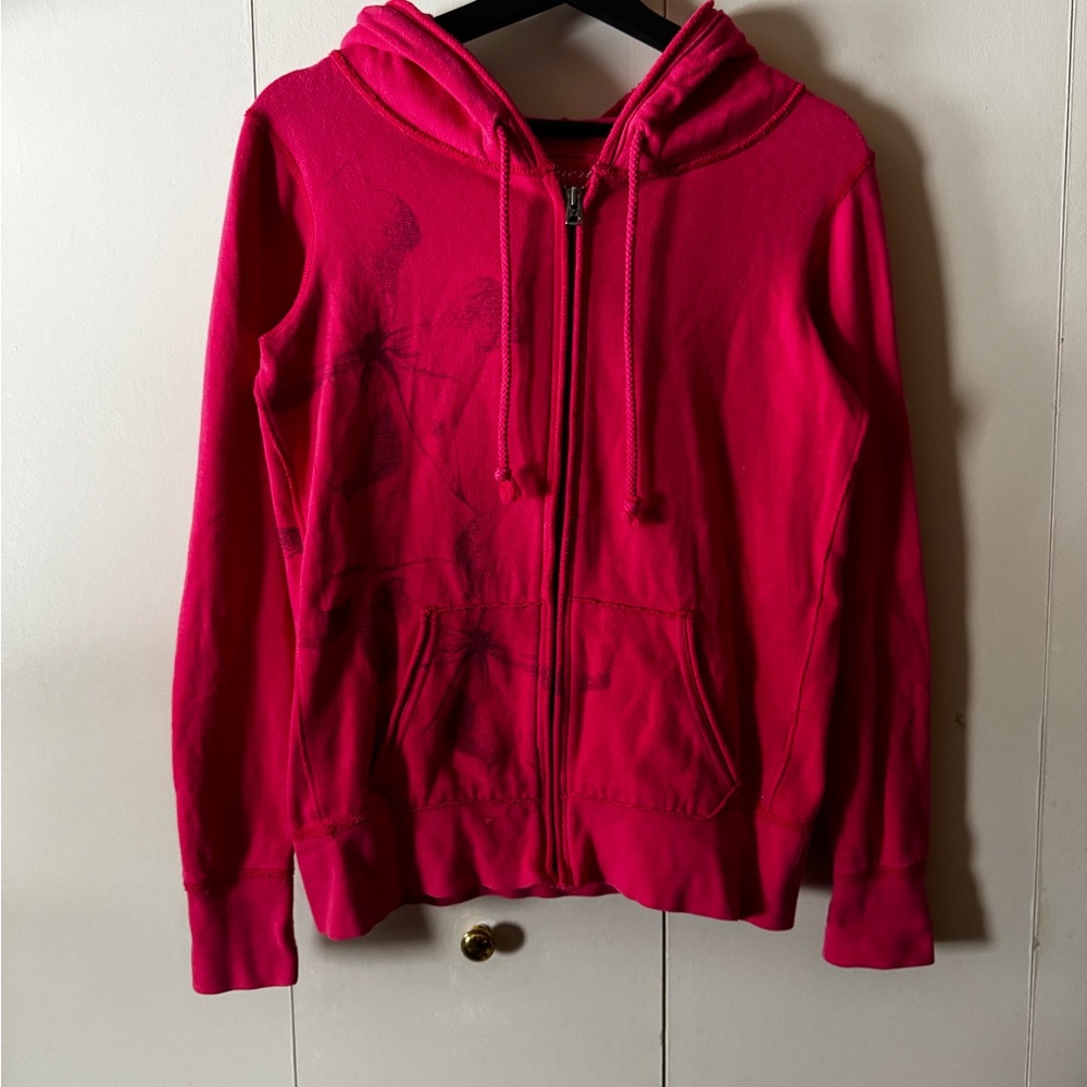 American Eagle Outfitters Red Hoodie Sweater